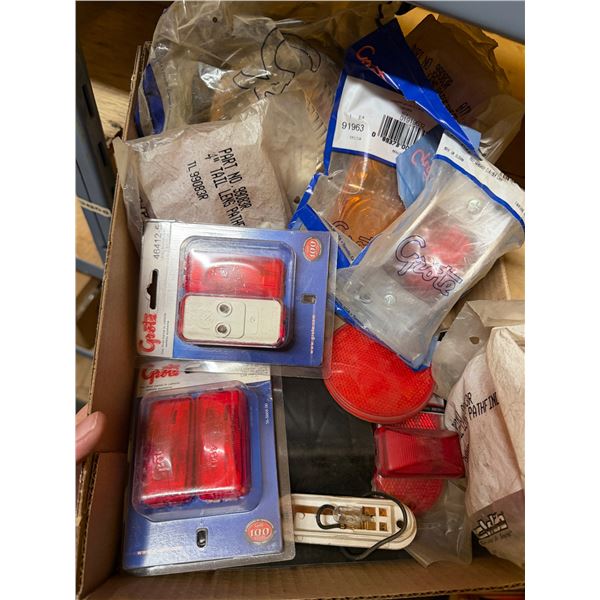 Utility markers, rubber, utility lamp replacement lenses