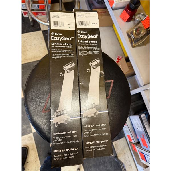 Exhaust system accessory clamps 3 inch