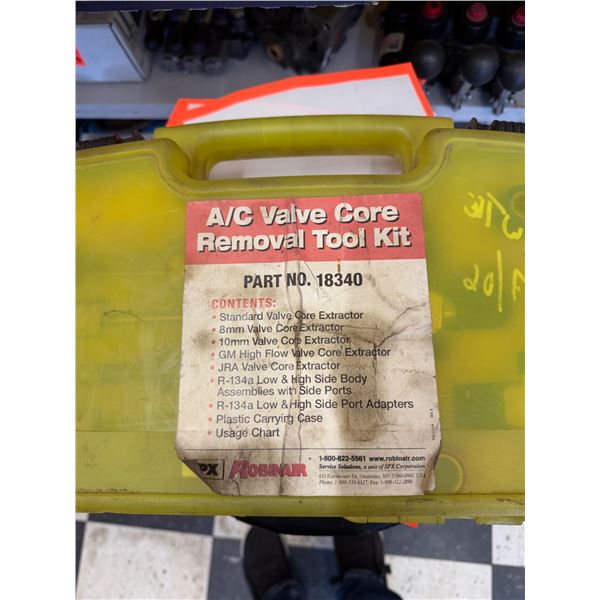 A/C valve core removal cool kit