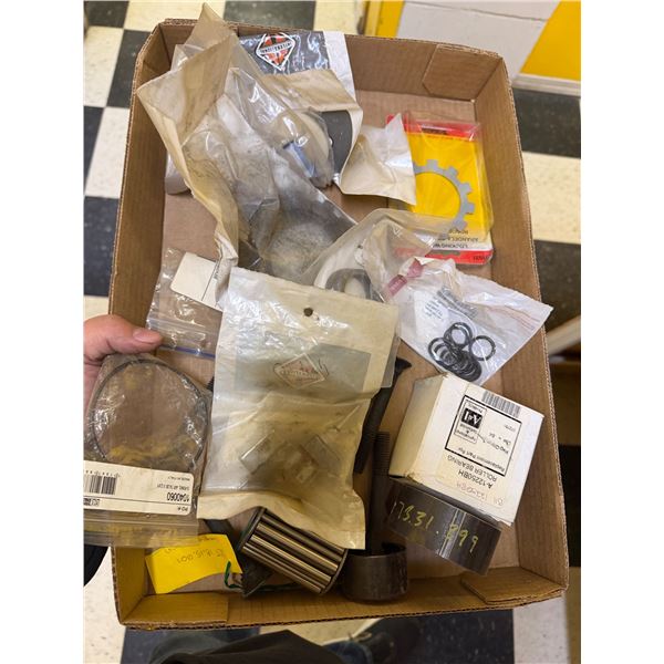 Switches O-rings, locking washers, roller bearings