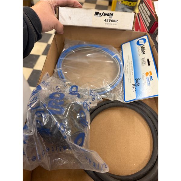 25 foot water, hose oil filter, housing, cap, and other items