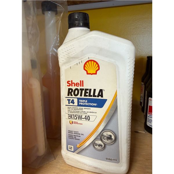 Shell ROTELLA 15 W 40 oil