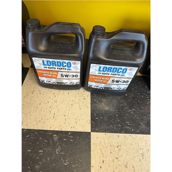 Lordco synthetic blend 5W – 30 oil (2)