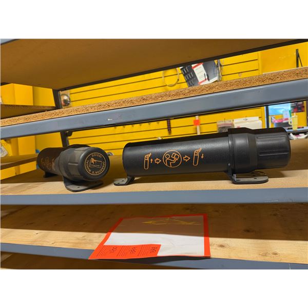 Water proof bolt on containers for insurance papers