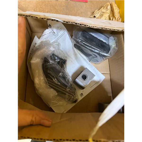 Trailer bearing her repair kit and other items