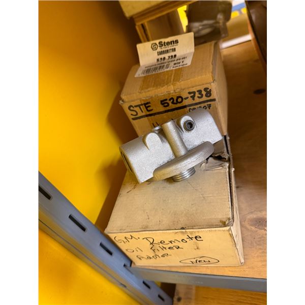 Remote filter, adapter, carburetor, etc.