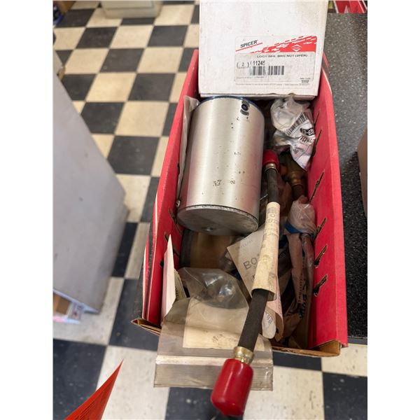 Block wheel BRG nut and other items