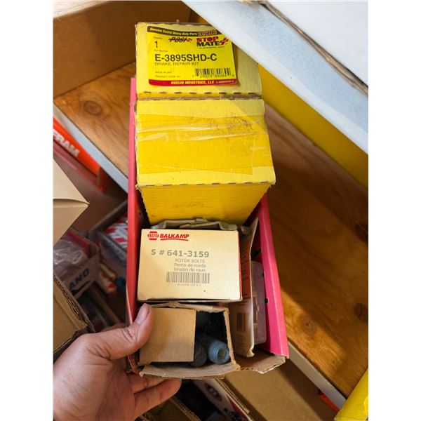 Rotor bolts and brake repair kit