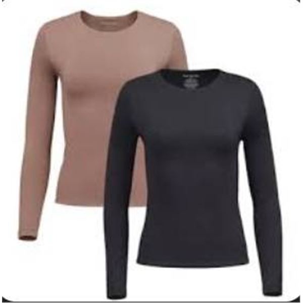 Frank And Oak Women’s Smoothing Contour Long Sleeve Tee Size S/P