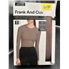 Image 2 : Frank And Oak Women’s Smoothing Contour Long Sleeve Tee Size S/P