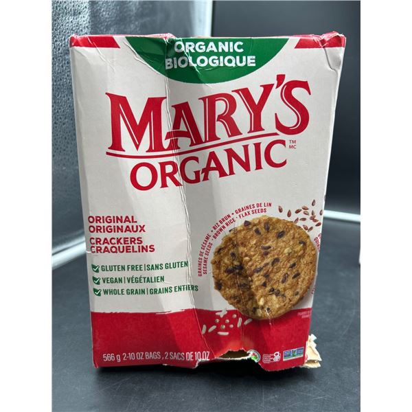 Mary’s Organic Crackers, 566g (2 x 10oz Bags)