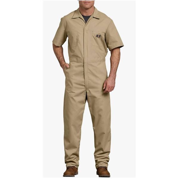 Dickies Short Sleeve Coverall with Stain Release Size L