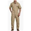 Image 1 : Dickies Short Sleeve Coverall with Stain Release Size L