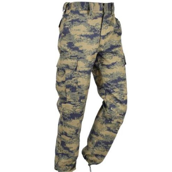 Camouflage Tactical Pants, Size 38