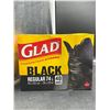 Image 2 : Glad Black 74L Garbage Bags, 40 Count