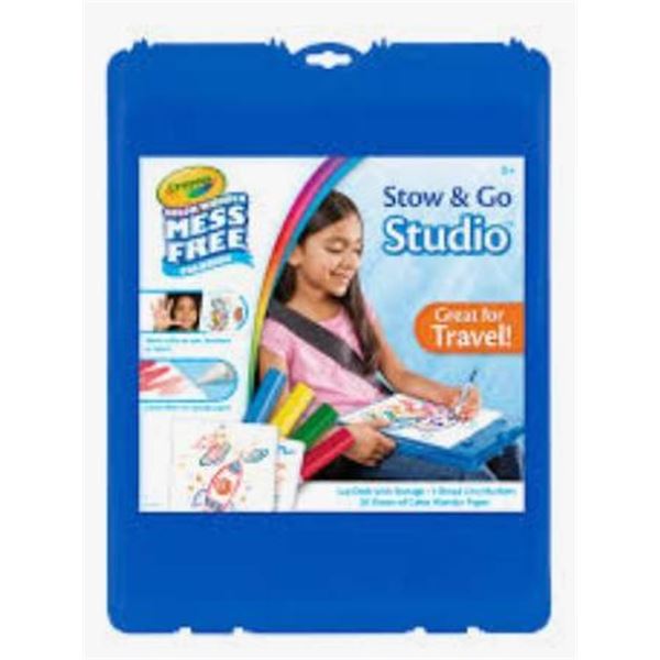 Crayola Color Wonder Mess-Free Stow & Go Studio for Ages 3+