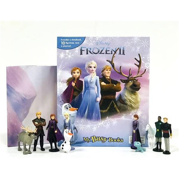 Disney Frozen II My Busy Books with 10 Figures and Playmat