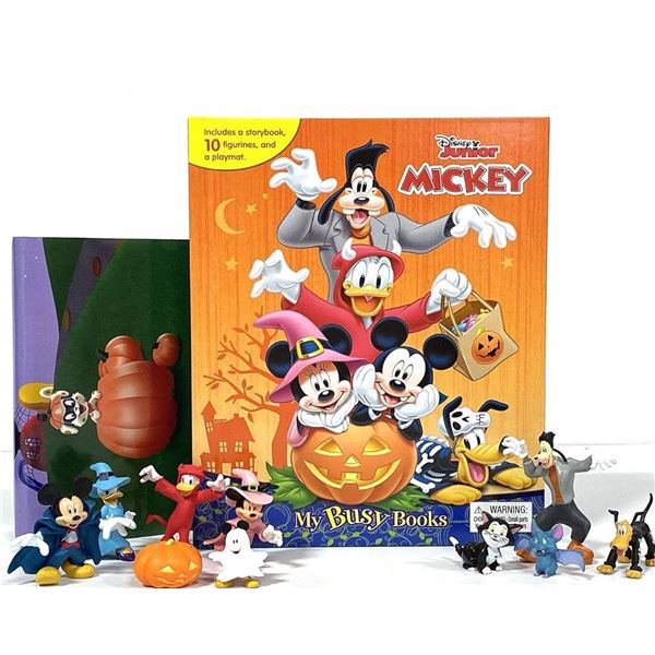 Disney Junior Mickey Mouse My Busy Books with Storybook and Figurines