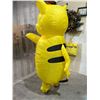 Image 2 : Inflatable Pokemon Pikachu  Costume for Adults, One Size Cable