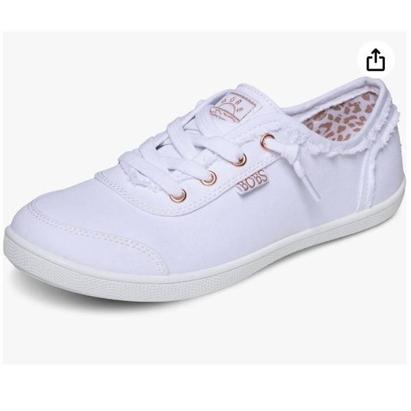 Bobs Skechers Women’s B Cute Memory Foam Shoes Size 7.5