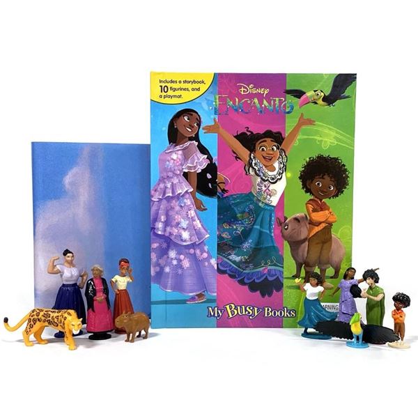 Disney Encanto My Busy Books with Storybook and Playmat Included