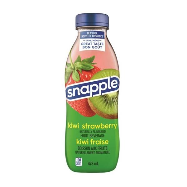 Snapple Kiwi Strawberry 12 x 473ml Bottles