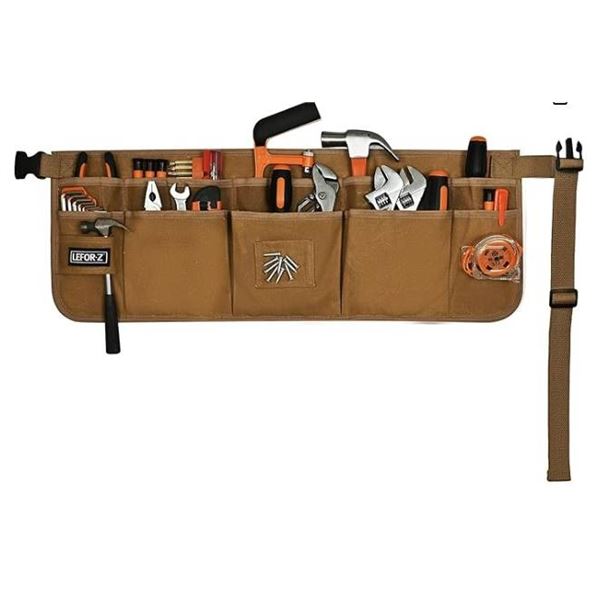 LEFOR-Z Tool Belt With 13 Pockets – Apron Utility Belt