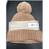 Image 3 : Hunter Ribbed Cuff Beanie with Pom-Pom in Brown