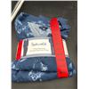 Image 2 : Splendid 2-Piece Pajama Set in Blue Floral Design, Size M