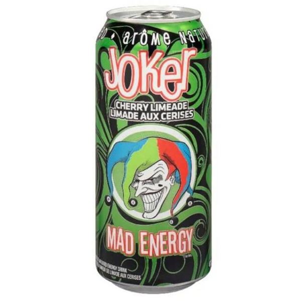 Joker Mad Energy Cherry Limeade Energy Drink12x473ml