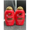 Image 2 : OGX Bond Protein Repair Shampoo – 2 Bottles, 385 mL Each