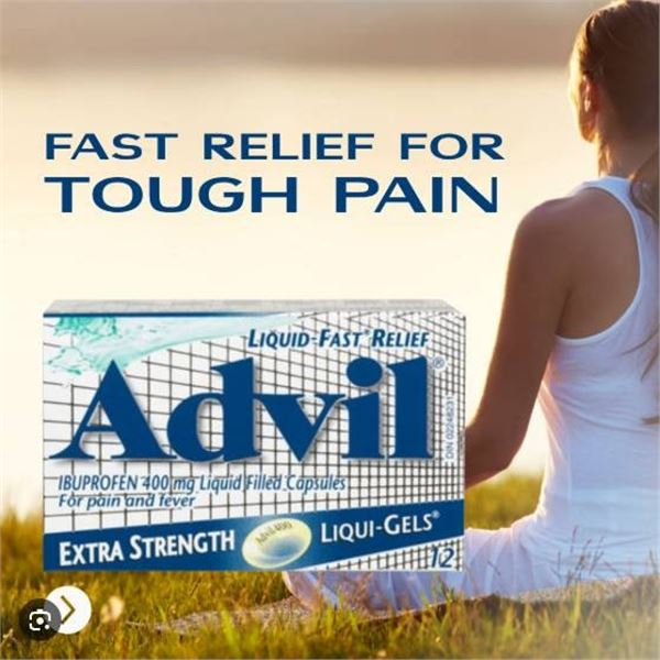 Advil 200mg Ibuprofen Tablets – 2x12count