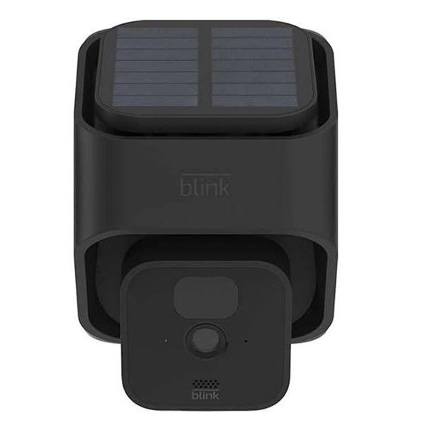 Blink Outdoor Camera and Solar Panel Mount with Accessories