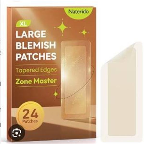 XL Large Blemish Patches with Tapered Edges – Zone Master (24 Patches Per Unit)