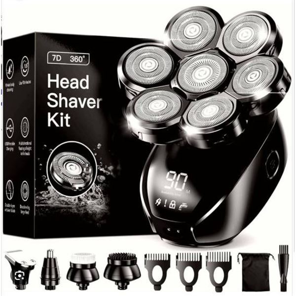 Cyruzi MS-689 7D Electric Shaver with Magnetic Head and IPX7 Rating