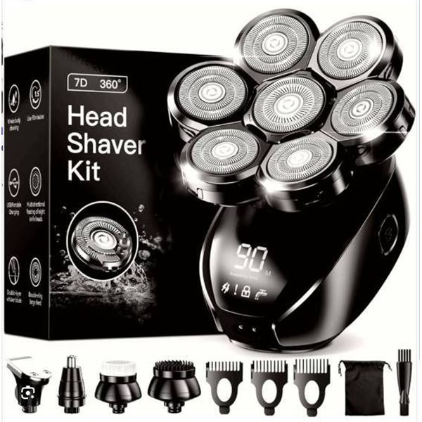 Cyruzi MS-689 7D Floating Electric Shaver With Magnetic Head