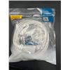 Image 2 : Cable Matters 2-Pack Hanging Lamp Light Cord with On/Off Switch, 15 Feet, White