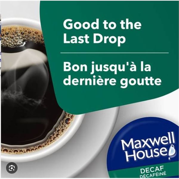 Tassimo Maxwell House Decaf Coffee T Discs – Two Packs, 14 Discs Each