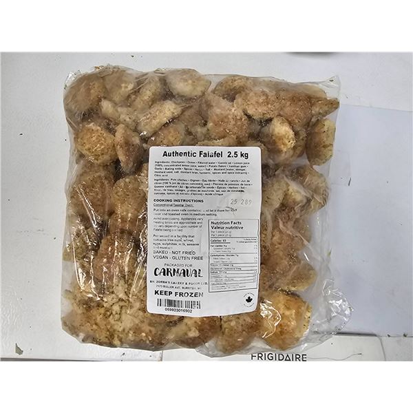 Authentic Falafel 2.5 kg Pre-Cooked
