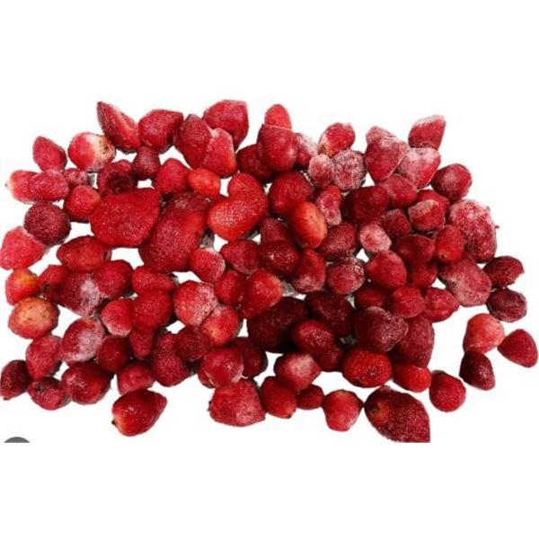Alasko Frozen Whole Strawberries, 1kg, Grade A – 3x1Kg Bags