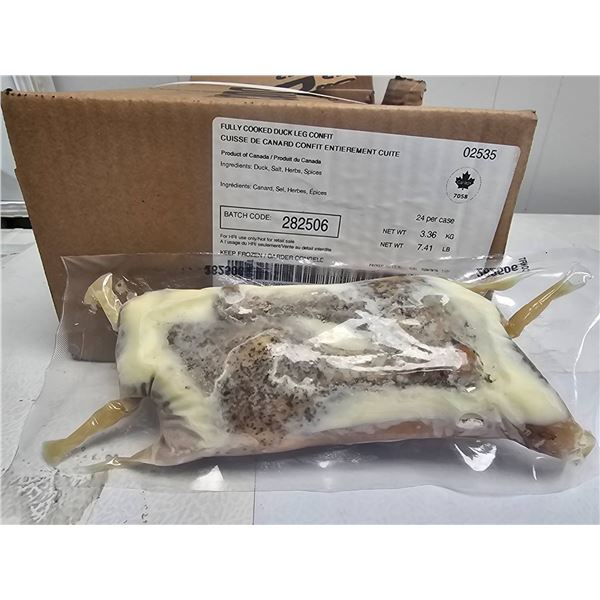 Fully Cooked Duck Leg Confit 3.36Kg