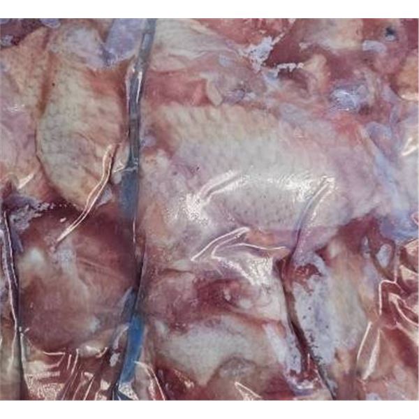 Approximately 18 Lbs Frozen Chicken Wings With Skin On
