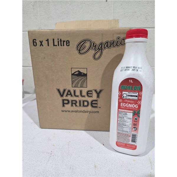 Avalon Dairy Organic Eggnog 6x1L **FROZEN**