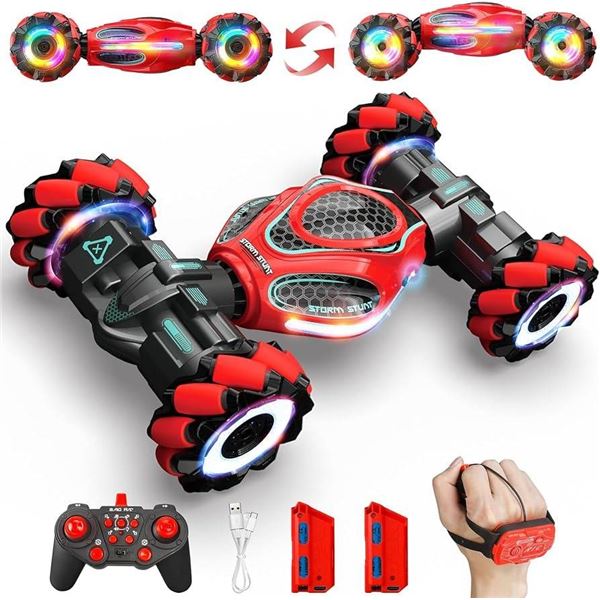 Stunt Twist 4WD Remote Control Car, 1:18 Scale, All-Round Drift
