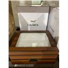 Image 2 : Cigarol Wooden Cigar Humidor with Accessories and Hygrometer