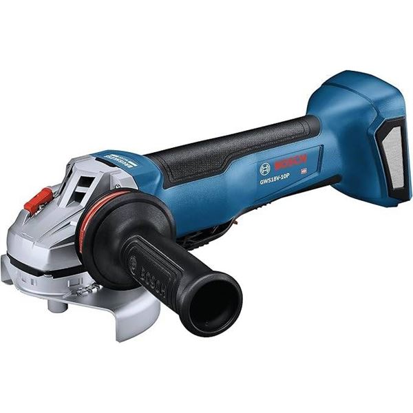 BOSCH GWS18V-10PN 18V Brushless 4-1/2 – 5 in. Angle Grinder with Paddle Switch (Bare Tool)