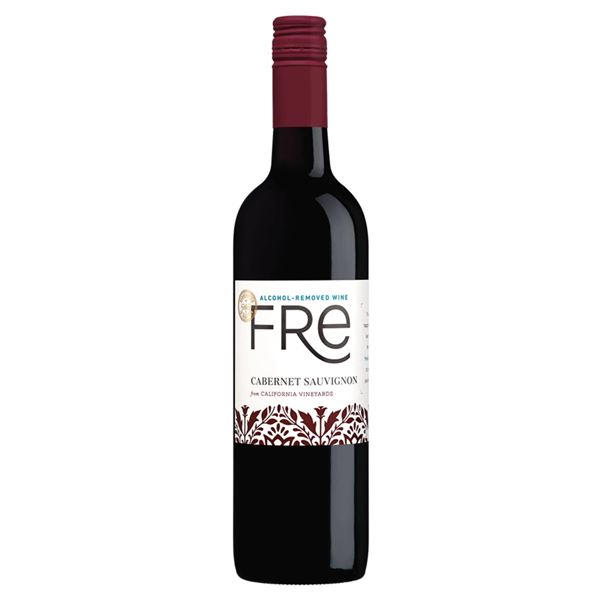 Lot of 3 Bottles of Fre Cabernet Sauvignon Alcohol-Removed Wine, 750 mL Each