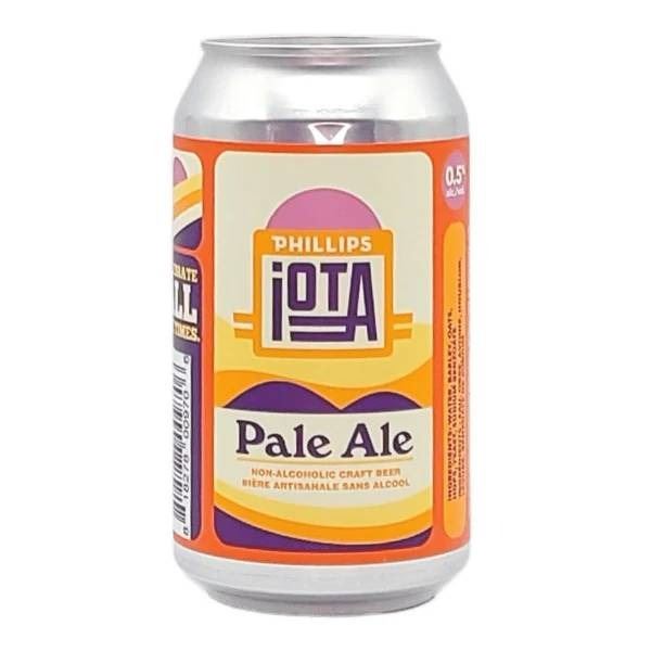 Phillips IOTA Pale Ale Dealcoholized Craft Beer, 24 x 355mL Cans