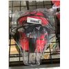 Image 2 : Black and Red Sports Protective Face Guard