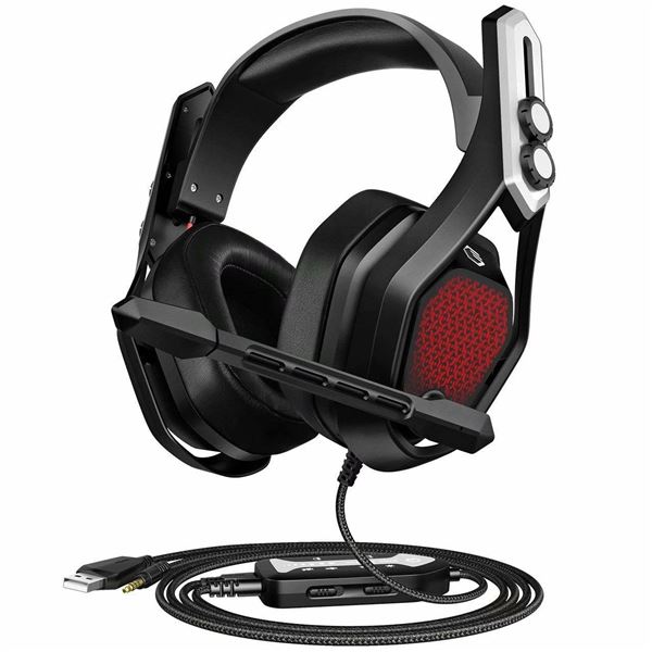 Mpow Iron Virtual 7.1 Surround Sound Gaming Headset Model BH135A